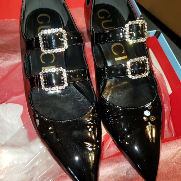 Gucci flat shoe black 41 - Picture 6 of 11